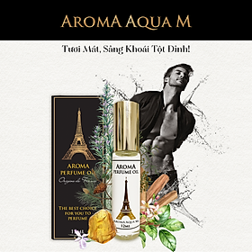 Aroma Aqua M -Tinh Dầu Nước Hoa Pháp Dạng Lăn 12ml