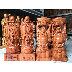 Mua Bộ Tam Thế Phật Gỗ Hương Ta Cao 40cm