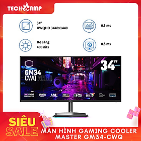 Mua Màn hình Gaming Cooler Master GM34-CWQ - Hàng chính hãng