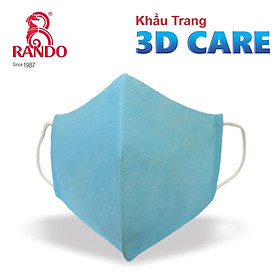 KHẨU TRANG 3D CARE - SET 10 CÁI - RANDO