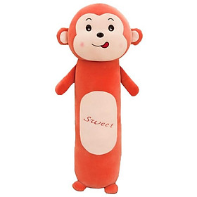 Mua Gối ôm khỉ dài 60cm vải nhung mịn
