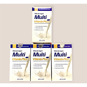 [ Combo 4 Hộp ] Viên Uống Hỗ Trợ Tăng Cân Multi Vitamin Plus