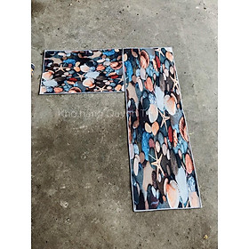 Mua Thảm Bếp Bộ Đôi ĐẾ DÀY HÀNG CAO CẤP : 40x60cm và 40x1m2