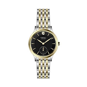 ĐỒNG HỒ TOPHILL TA051L.S6152 Đồng hồ nữ dây và vỏ thép không gỉ 316L, máy pin, kính sapphire