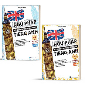 Sách combo ngữ pháp và giải thích ngữ pháp tiếng anh cơ bản và nâng cao 80/20