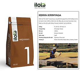 Cà phê Kenya Kirinyaga ILOTA Rang Mộc 250g/500g
