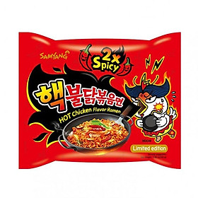 Lốc 5 Gói Mì Khô Gà Cực Cay Samyang 140g Gói