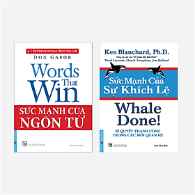 Sách Combo Sức Mạnh Của Ngôn Từ + Sức Mạnh Của Sự Khích Lệ - First News
