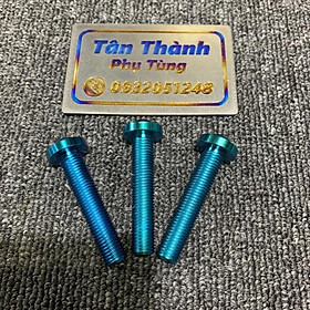 Ốc Titan GR5 10x50 dành cho các loại xe xanh tím, lục bảo đầu dù