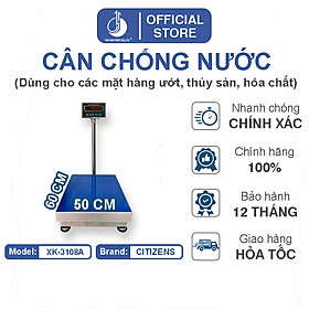 Mua Cân Điện Tử Chống Nước XK3108A - Mặt Bàn Cân Inox 500X600MM