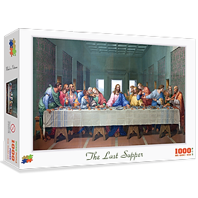 Bộ tranh xếp hình cao cấp 1000 mảnh – The Last Supper (50x80cm)