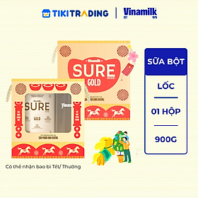 Sữa bột cho người lớn tuổi Vinamilk Sure Prevent 900g (Hộp thiếc) - bổ sung dinh dưỡng và tăng cường sức khỏe