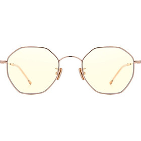 Parson (PARZIN) Song Zuer star with the same paragraph anti-blue glasses ladies metal polygonal computer goggles flat mirror 15738L