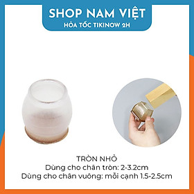 Bọc Chân Bàn Ghế Silicon Chống Trơn Trượt, Chống Ồn