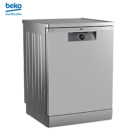 Máy Rửa Chén Độc Lập BEKO 14 Bộ, 6 Chương Trình Rửa, Cảm Ứng, Khoá Trẻ Em - BDFN26430X - Hàng Chính Hãng