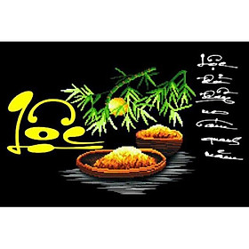 Tranh đính đá-LỘC>chưa đính