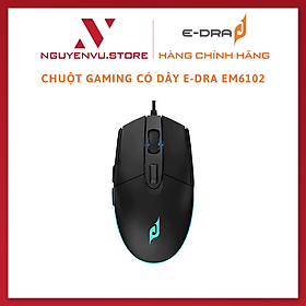 Chuột Gaming có dây E-Dra EM6102 - Hàng Chính Hãng