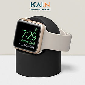 Giá Đỡ Dock Dành Cho Apple Watch Ultra / Apple Watch Series 1-8/SE/SE 2022, Kai.N Silicone Stand - Hàng Chính Hãng