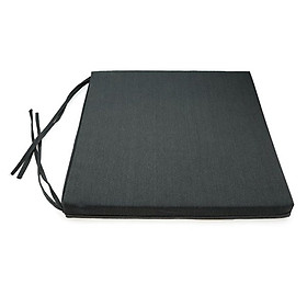 Nệm Ngồi Soft Decor 505 Mickey Canvas Square Seat Pad (50 x 50 x 5 cm) - Xám Đen