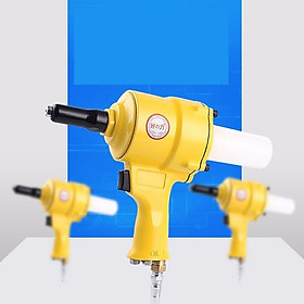 Súng Rút Đinh Tán Rive Bền Khỏe Dùng Khí Nén + 1 Bộ Kẹp Chấu Dự Phòng