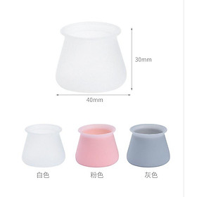 Mua 4 Vỏ bọc chân bàn ghế bằng silicon dày hình tròn