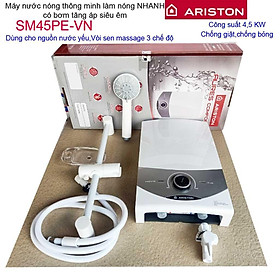 Mua Máy nước nóng Ariston  máy nước nóng trực tiếp có bơm Ariston Aures SM45PE (có bơm)