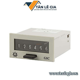 Mua Bộ đếm xung không cài đặt lại dòng CR-26  DC 24V  2 chiều terminal strip Gic ND32A