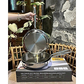 CHẢO RÁN INOX 3 LỚP KAILER TRIMAX hàng chính hãng
