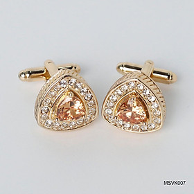 Khuy măng sét Cufflinks màu vàng gold đa dạng mẫu mã - Thomas Nguyen
