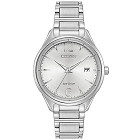 Đồng Hồ Nữ Citizen Đính Đá Swarovski Dây Thép Không Gỉ FE6100-59A