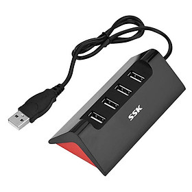 Hub Chia Cổng USB 3.0 Từ 1 Ra 4 SSK SHU835 - Hàng Nhập Khẩu