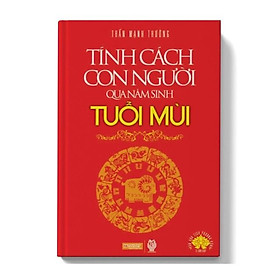 Sách Pandabooks - Tính cách con người qua năm sinh - Tuổi Mùi