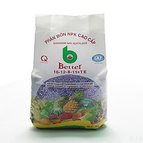 Phân bón NPK cao cấp thương hiệu Better NPK 16-12-8-11+TE - Gói 1kg VTNN Nông Điền Trang