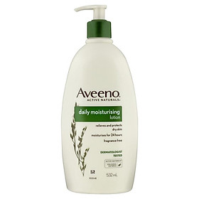 Aveeno Active Naturals Daily Moisturising Fragrance Free Lotion 532mL
