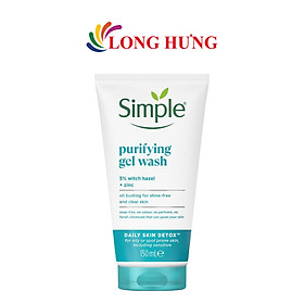 Sữa rửa mặt Simple Purifying Gel Wash (150ml) - Hàng chính hãng