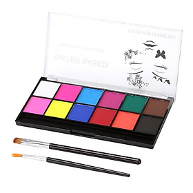 Watercolor Paint Set 30 Colors Set Professional Face Paint Kit