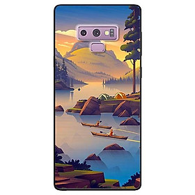 Ốp lưng dành cho Samsung Note 8 - Note 9 - Note 10 - Note 10 Plus mẫu Hai Chiếc Thuyền