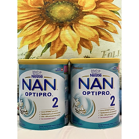 Combo 2 hộp Sữa Bột Nestlé NAN Nga Optipro 2 (800g) 6-12 tháng