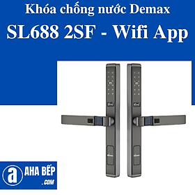 Mua KHÓA CHỐNG NƯỚC DEMAX SL688 2SF - WIFI APP - HÀNG CHÍNH HÃNG