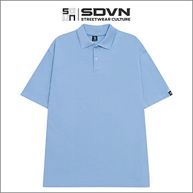 Áo Thun POLO Trơn Unisex Form Rộng - Brand Chính Hãng SDVN