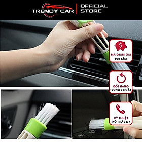 Bàn chải xe làm sạch nội thất Điều hòa nhiệt độ ô tô | Bàn chải mini vệ sinh cửa sổ điều hòa thông gió xe hơi