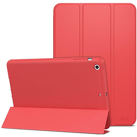Bao da silicone Smart cover dành cho iPad mini 1/2/3 -  tương thích với các ipad có mã model A1599/A1600/A149/A1489/A1432/A1454/A1455-đỏ