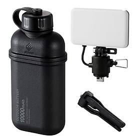 Mua COMBO Pin Dự Phòng 10000 mAh Và Đèn LED Dã Ngoại 12W NESTOUT