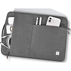 Túi xách chống sốc có quai xách WI WU Alpha Slim Sleeve nhỏ gọn cho Macbook , Laptop 13, 14, 16 inch - Hàng chính hãng