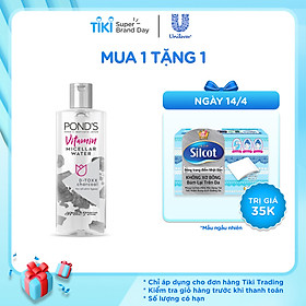 Nước Tẩy Trang Vitamin Và Tinh Than Tre Sạch Sâu Pond's Micellar Water