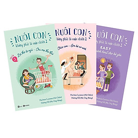 Sách - Nuôi Con Không Phải Là Cuộc Chiến 2 - Combo 3 Tập - Thái Hà Books