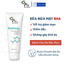 Sữa Rửa Mặt BHA Phenolate Salicylic Acid Day Peeling Cleaner Fixderma