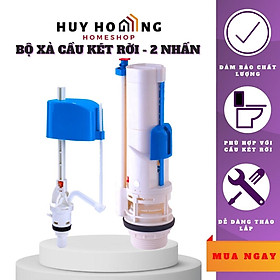 Bộ xả cầu két nước rời 2 nhấn VS0403