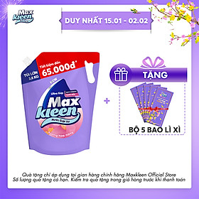 Túi Nước Giặt Xả Maxkleen Hương Hoa Nắng (3.8kg)