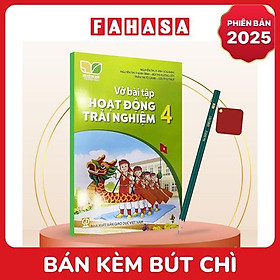 Sách Giáo Khoa Vở Bài Tập Hoạt Động Trải Nghiệm 4 (Kết Nối) (Phiên Bản 2025) - Kèm Bút Chì